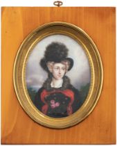 A portrait miniature of Marie-Caroline, Duchess of Berry, French School, circa 1820 | Portrait minia