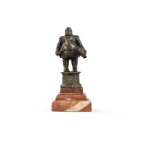 French, 19th century | France, XIXe si&#232;cle Seditious statuette of Louis XVIII | Statuette s&#23