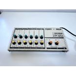 Boss KM-600 Mixer - 1970s 6-channel mixer. Tested. Passes signal. All pots crackle,