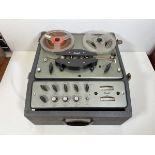 Brenell STB 2 Tape Recorder. c1965 valve reel to reel machine. Untested. No valves.