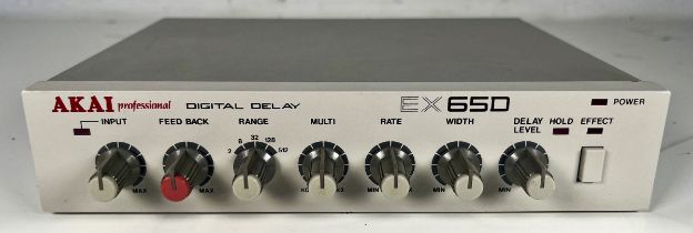 Akai EX65D Digital Delay. Rarer than the Boss version, these sound great. Two units can have