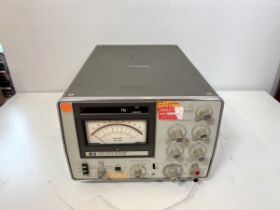 Hewlett Packard 3581A Sine Wave Analyzer. Test equipment, as used by Hainbach in his music making.