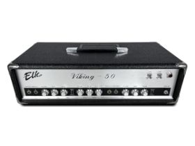 ELK Viking 50 Amp Head. A good looking valve amp with a clean sound and good reverb. We’ve done