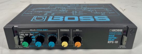 Boss RPS-10 Pitch Shifter/Delay (A) Tested and working. No guarantee or warranty implied.