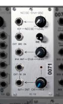 Analogue Systems RS-40 Noise Sample/Hold Oscillator. Generates random voltages and noise. Sample/