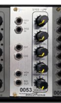 Analogue Solutions SY03-LPF Analog low-pass filter module. Sculpt and refine sound frequencies.