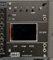 Bodyia Scope Module Visual display of waveforms and signals. Real-time monitoring of modular