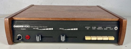 Wersi Voice Rotor-String-Choir-Sound. Very rare German early 70s?? effect unit. (A) Tested and