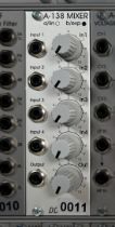Doepfer A-138 Mixer Combines multiple audio/CV sources. Individual level controls. Eurorack format