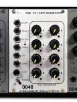 Analogue Solutions SQ8 CV/Gate Sequencer 8-step control voltage and gate sequencer. Hands-on