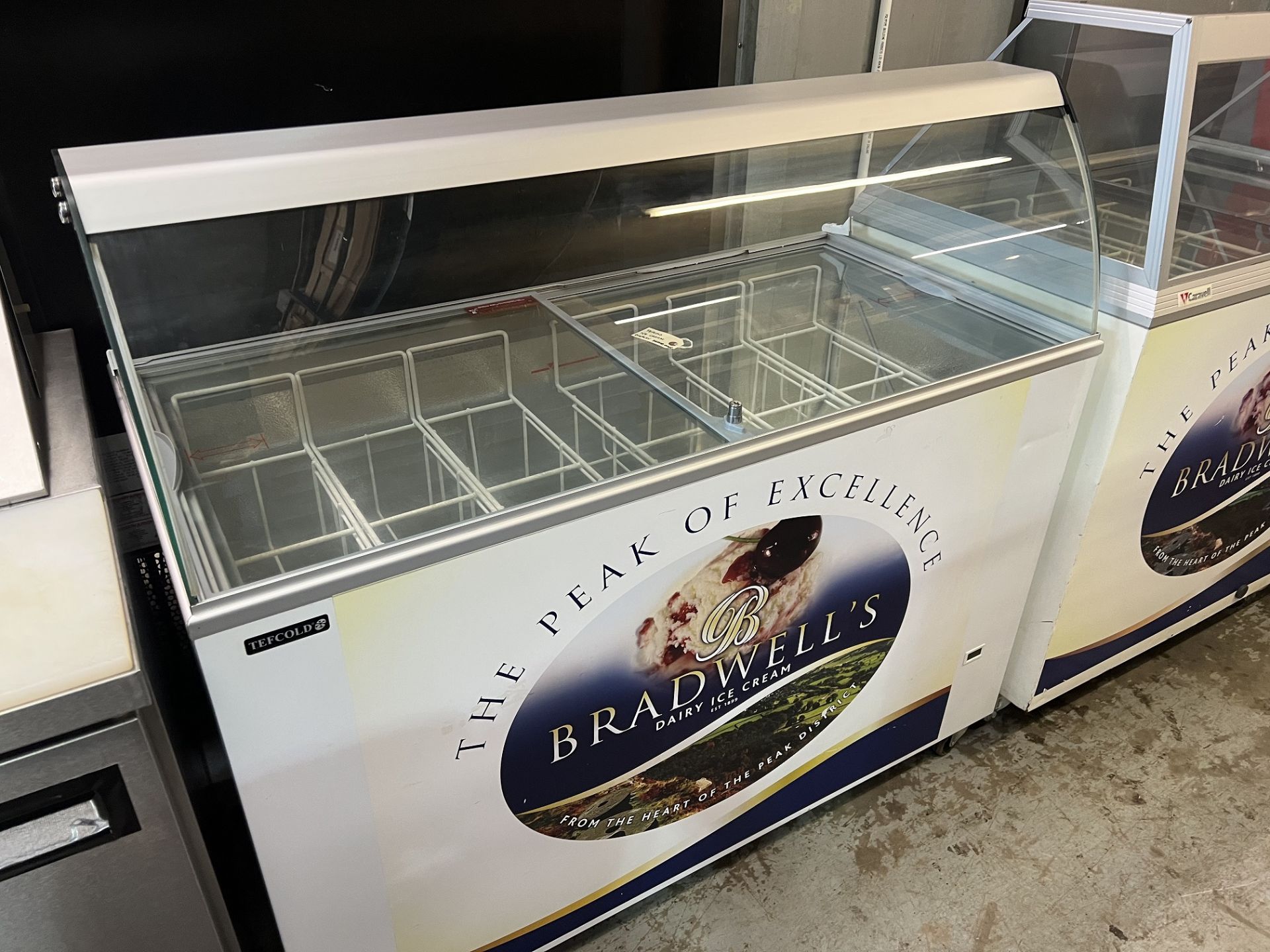 Commercial Ice Cream Display Freezer