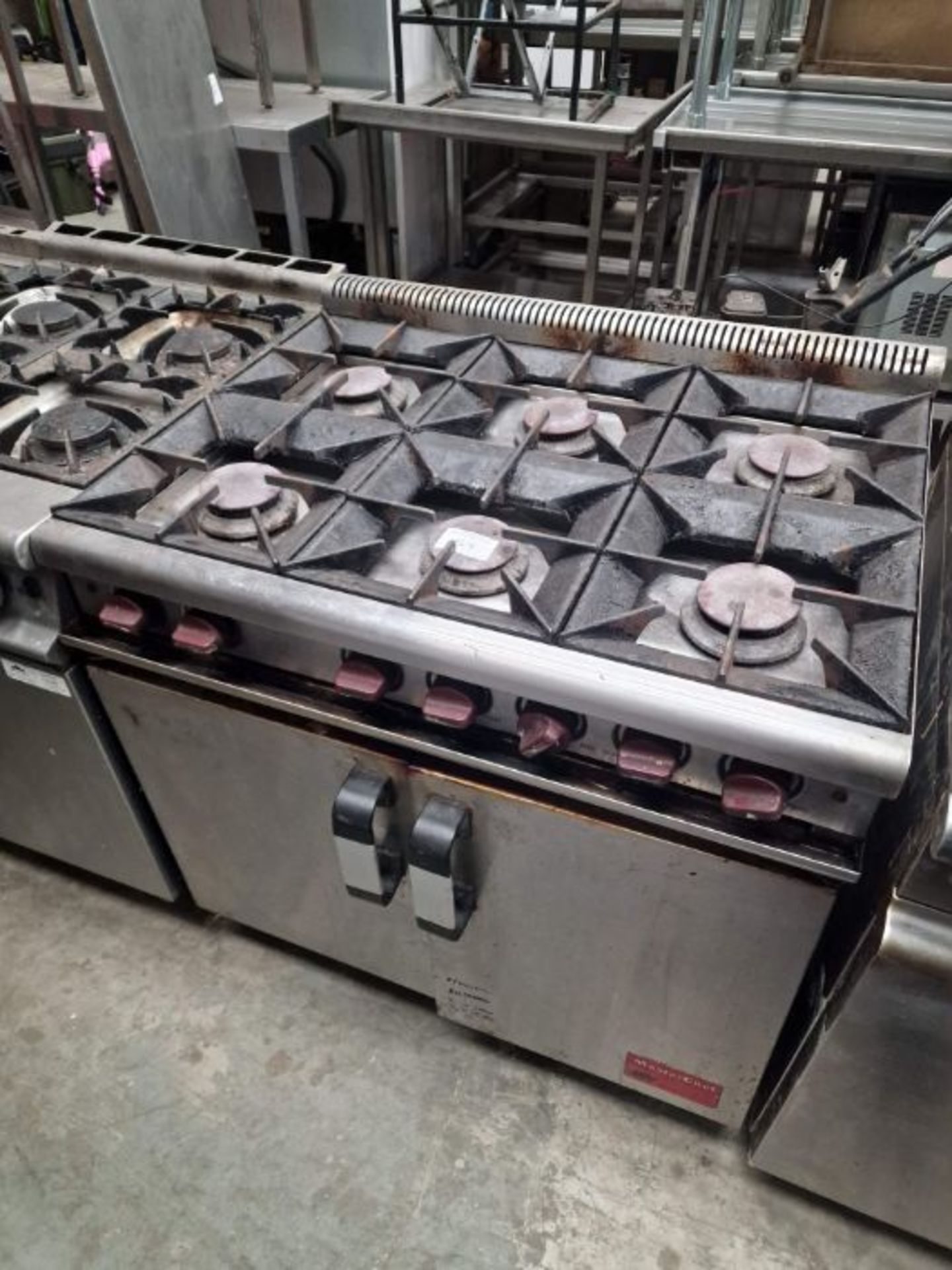 Moorwood Vulcan 6 Burner cooker.