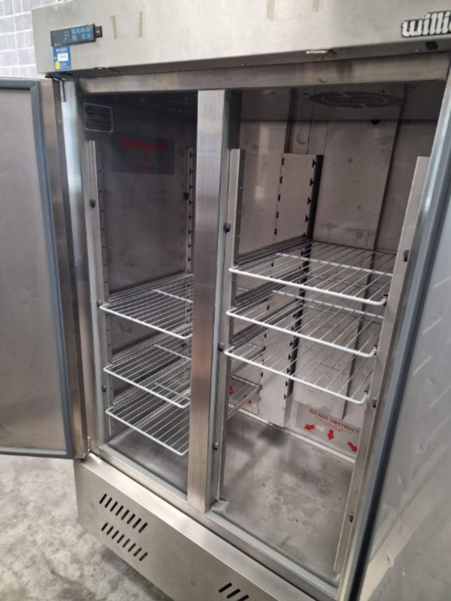 Williams D/D S/S fridge. - Image 3 of 3