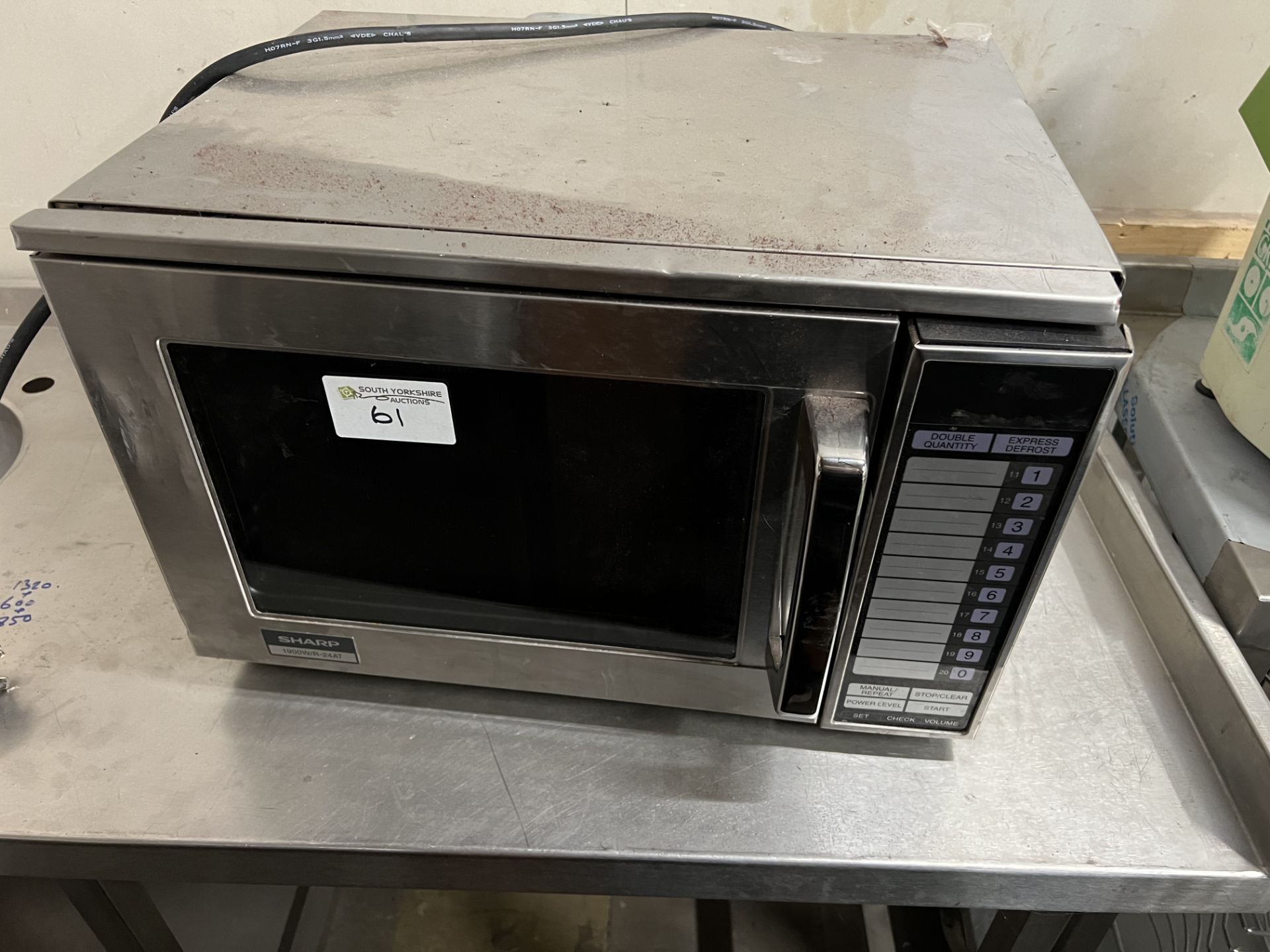 Sharp 1900 Watt Commercial Microwave