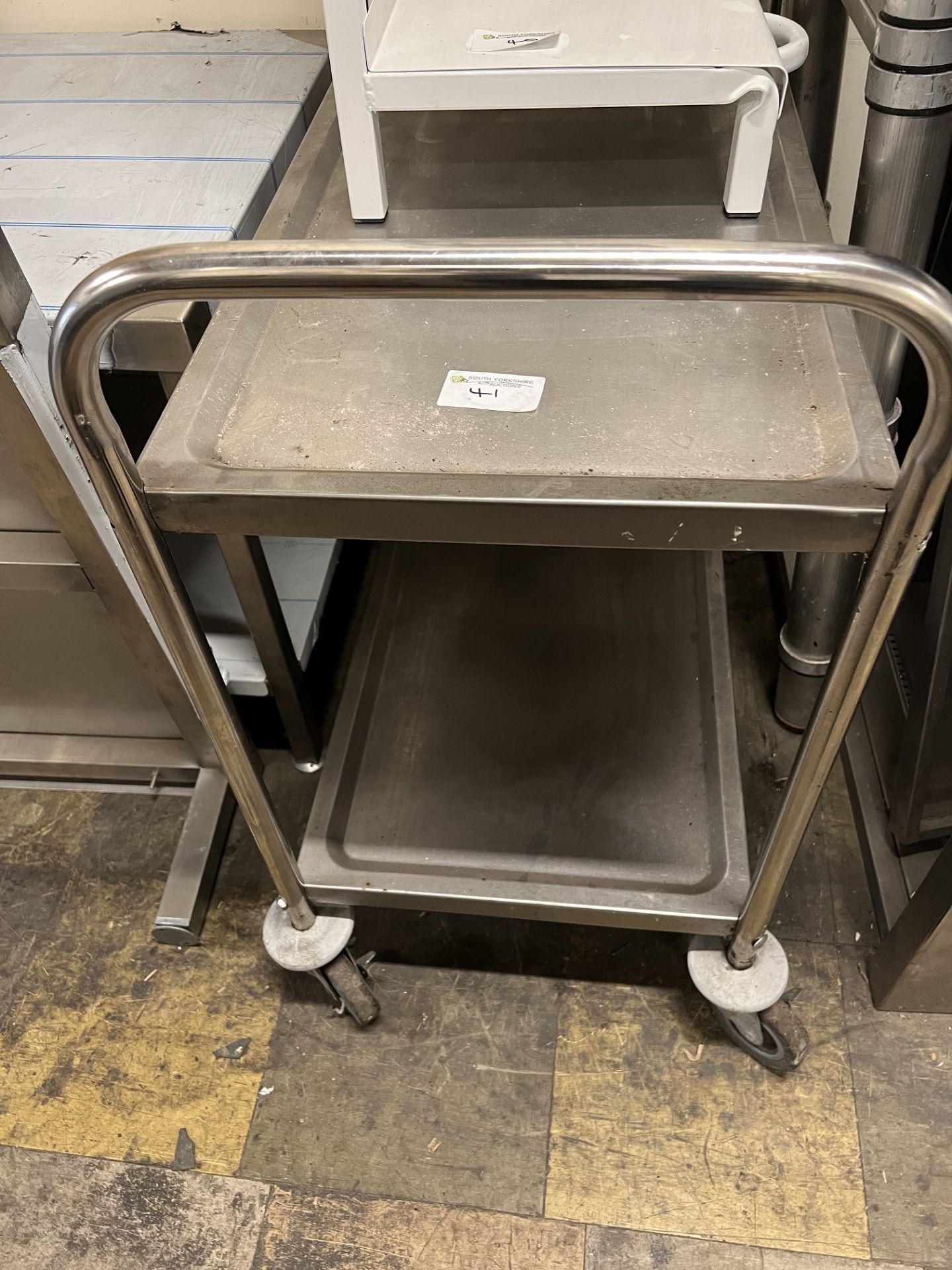 Clearance Trolly Stainless Steel