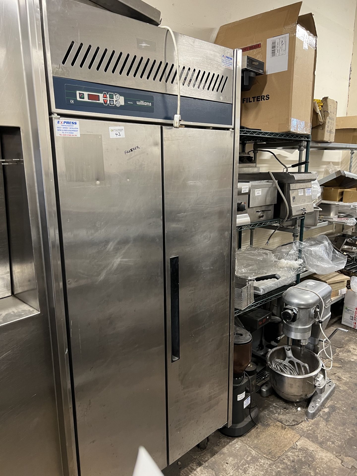 Williams Upright Double Door Freezer