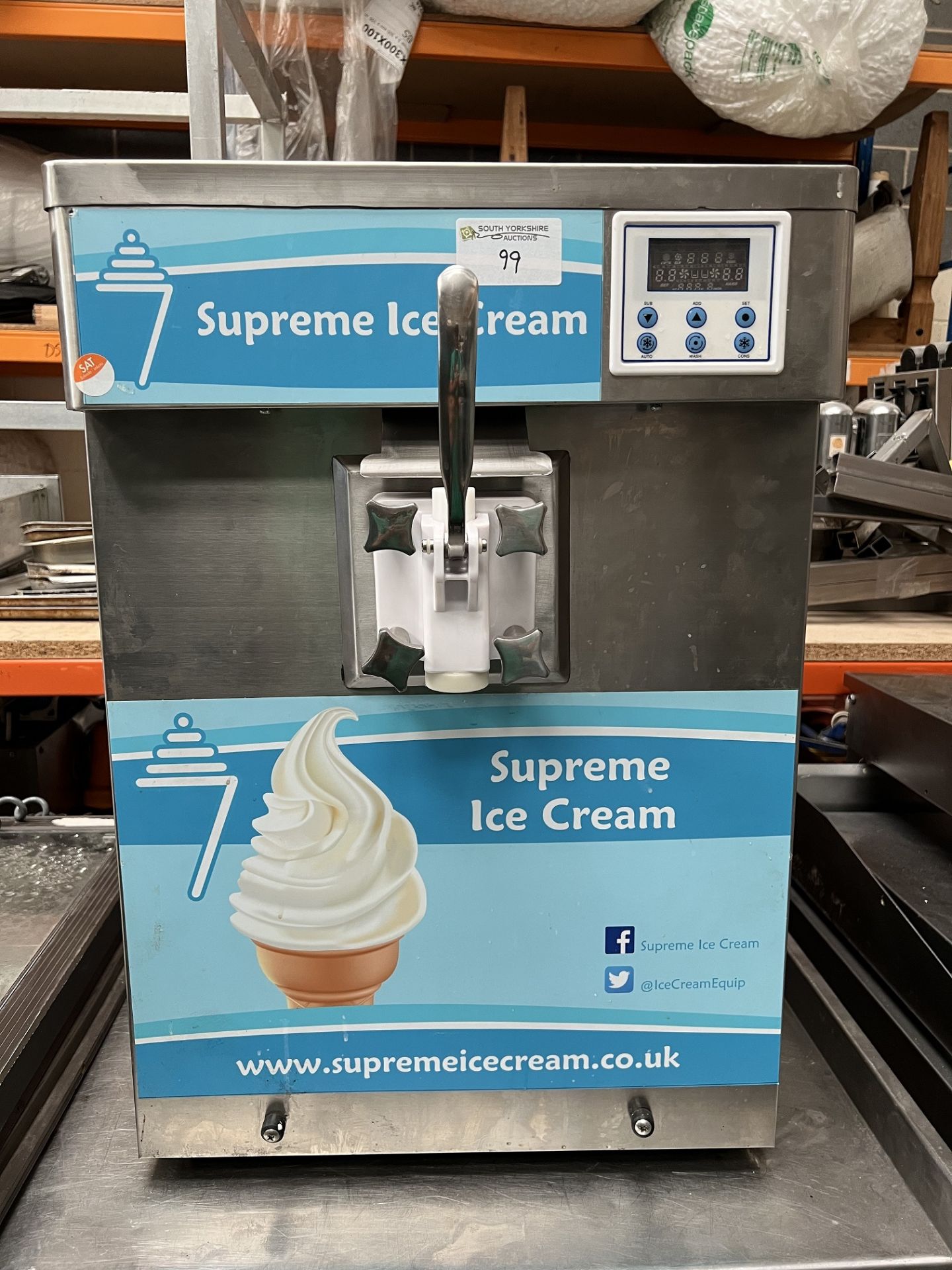 Supreme Icecream Single Nozzel Ice Cream Machine