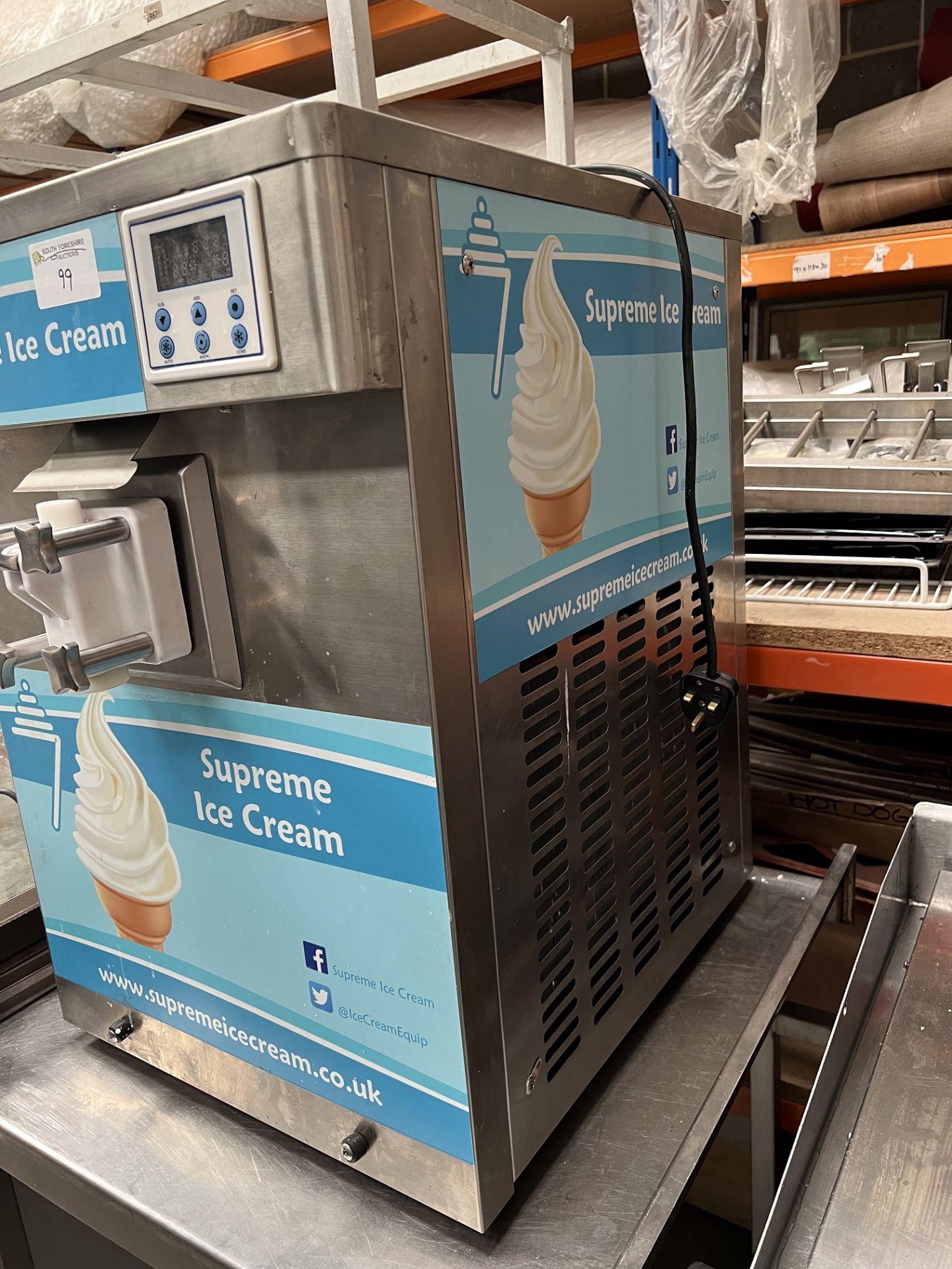 Supreme Icecream Single Nozzel Ice Cream Machine - Image 4 of 5