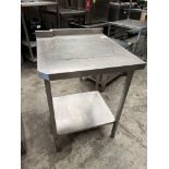 Stainless Steel Table with undershelf