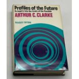 SIGNED PROFILES OF THE FUTURE BY ARTHUR C CLARKE PUBLISHED BY GOLLANCZ 1974