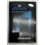 SIGNED COPY OF THE NEGOTIATOR BY GERSHON BASKIN A/F