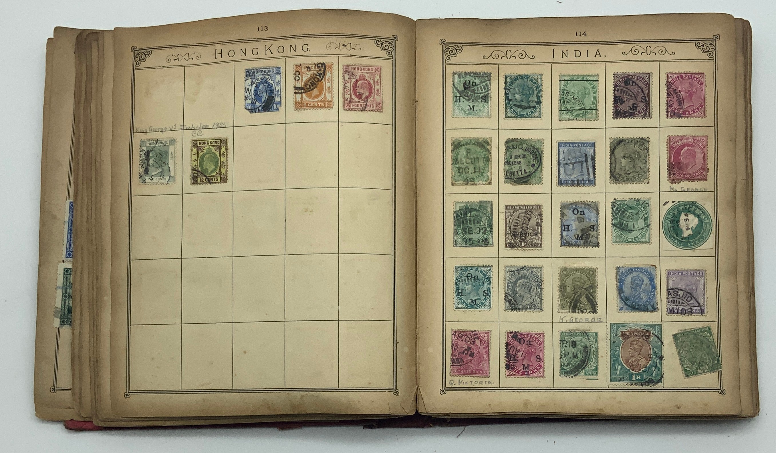 SELECTION OF VARIOUS STAMPS IN ALBUM, SOME LOOSE PAGES - Image 55 of 92