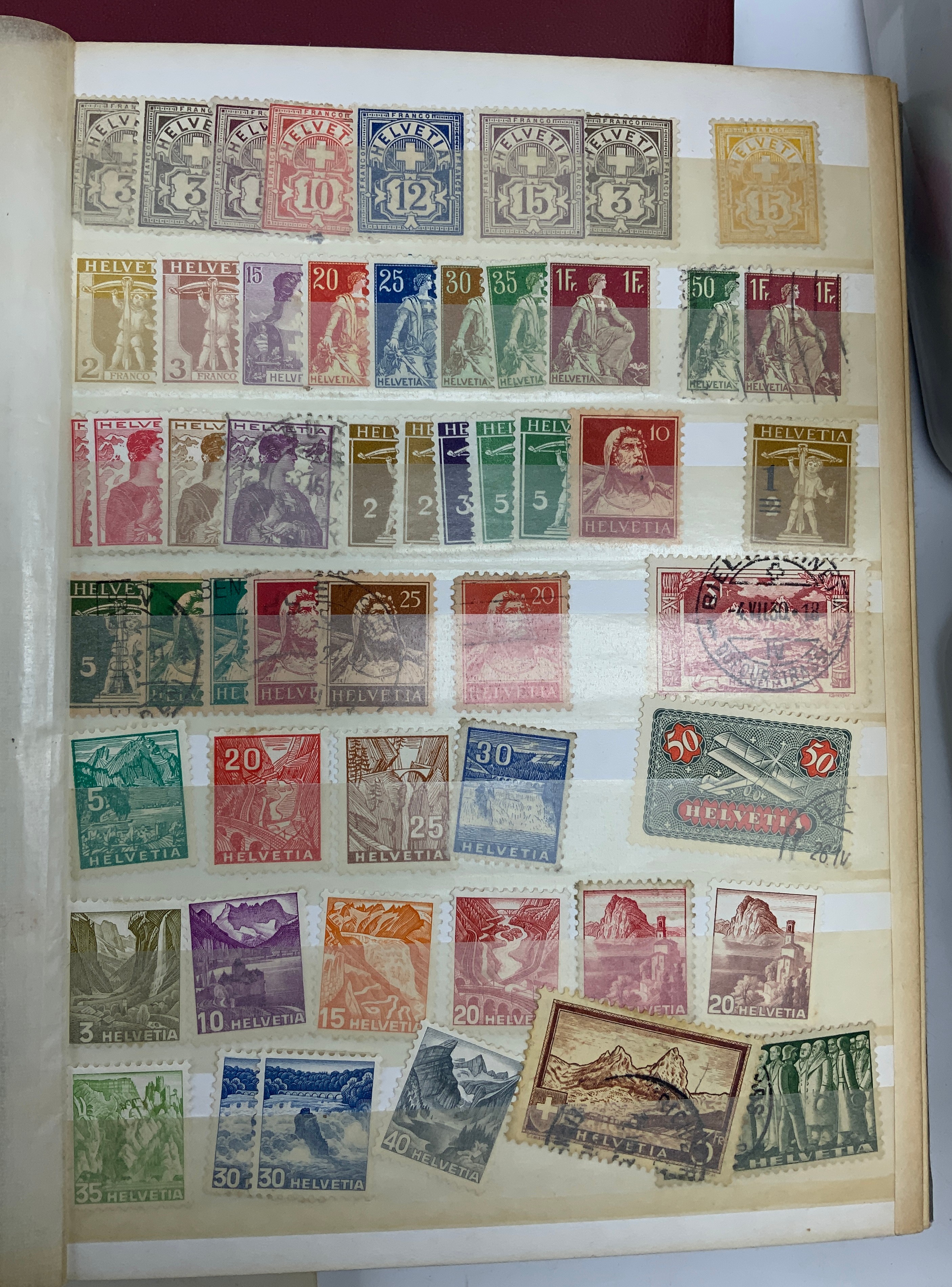 BOX OF VARIOUS STAMPS INCLUDING THREE PENNY BLACK, SOME OTHER HIGH-VALUE STAMPS - Image 5 of 47