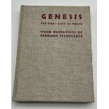 SIGNED BOOK OF GENESIS: THE FIRST BOOK OF MOSES BY HERMANN FECHENBACH