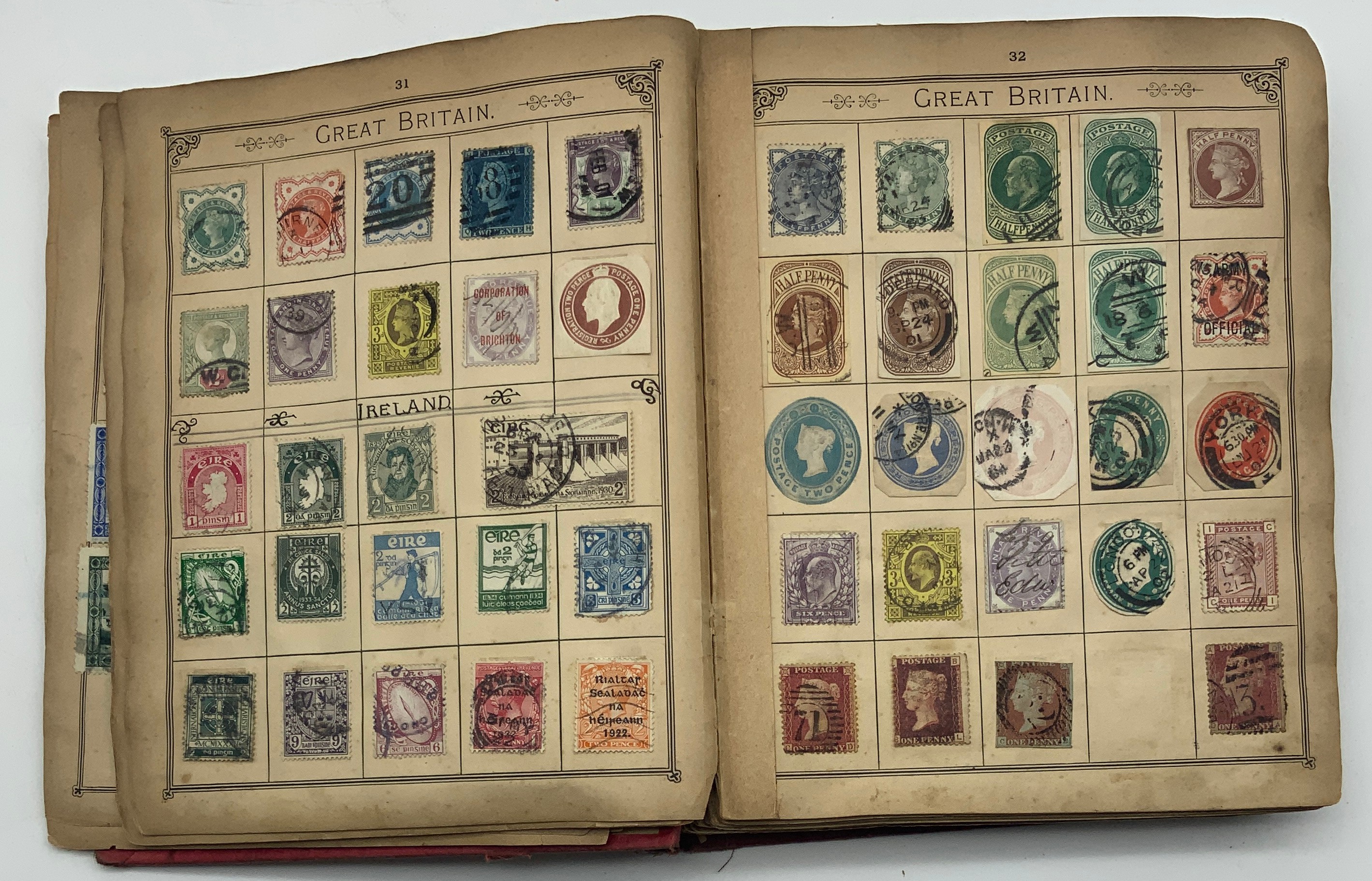 SELECTION OF VARIOUS STAMPS IN ALBUM, SOME LOOSE PAGES - Image 19 of 92