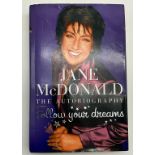 SIGNED COPY OF FOLLOW YOUR DREAMS BY JANE MCDONALD A/F