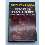 REPORT ON PLANET THREE BY ARTHUR C CLARKE PUBLISHED BY GOLLANCZ 1972