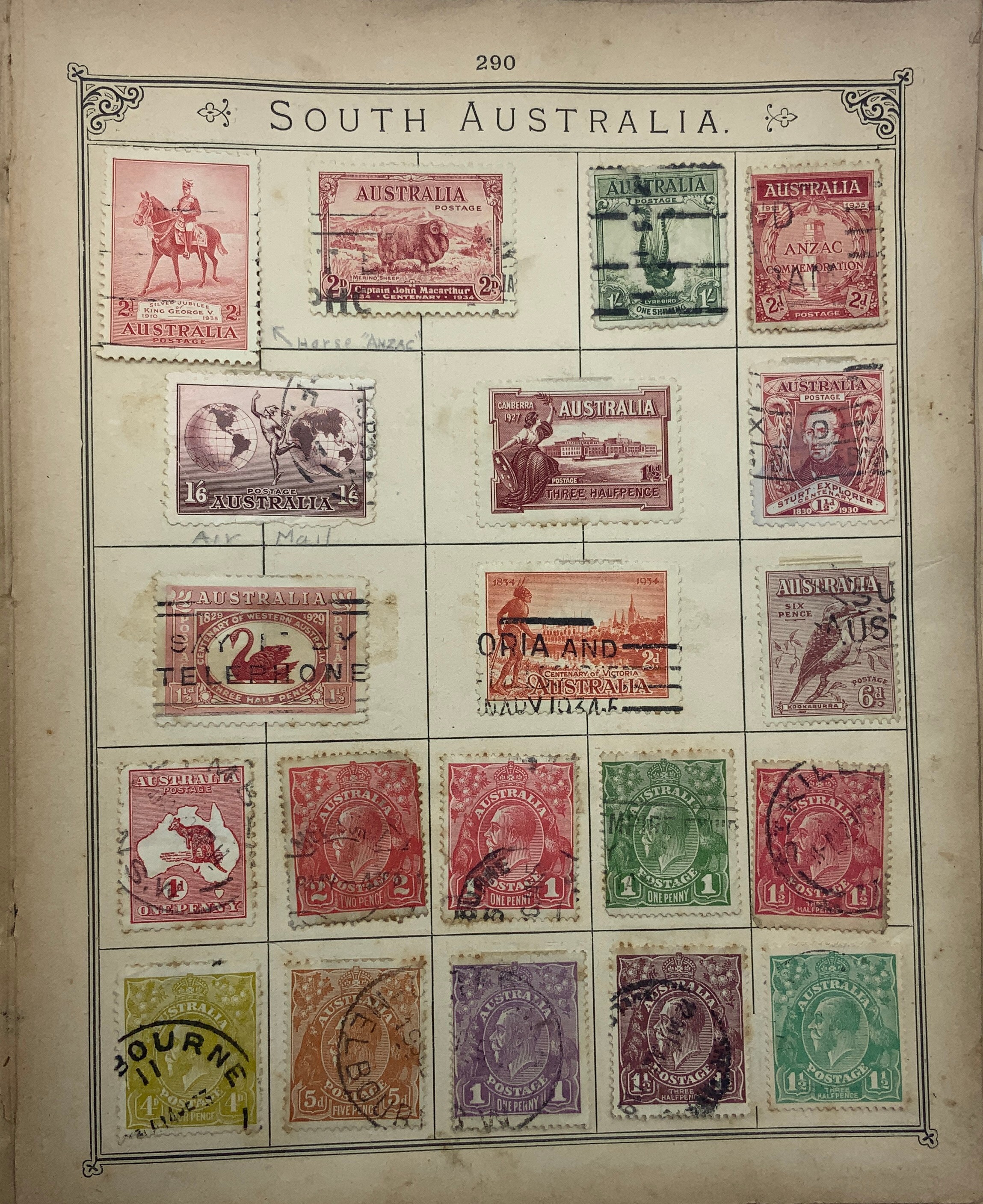 SELECTION OF VARIOUS STAMPS IN ALBUM, SOME LOOSE PAGES - Image 90 of 92