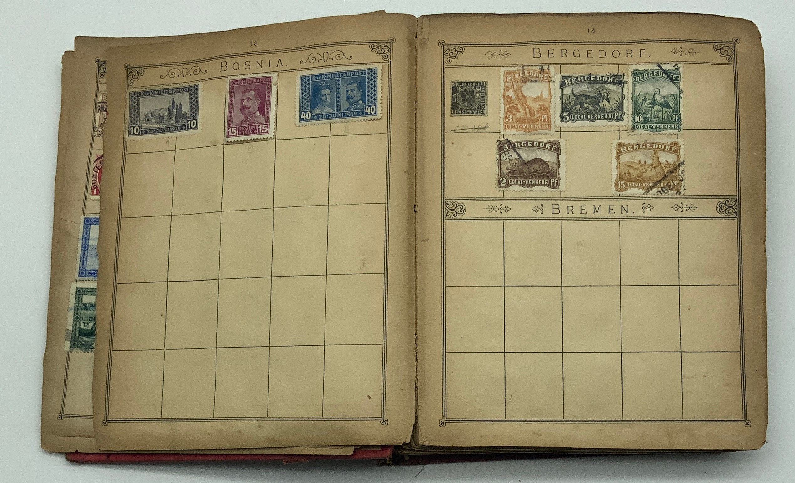 SELECTION OF VARIOUS STAMPS IN ALBUM, SOME LOOSE PAGES - Image 7 of 92