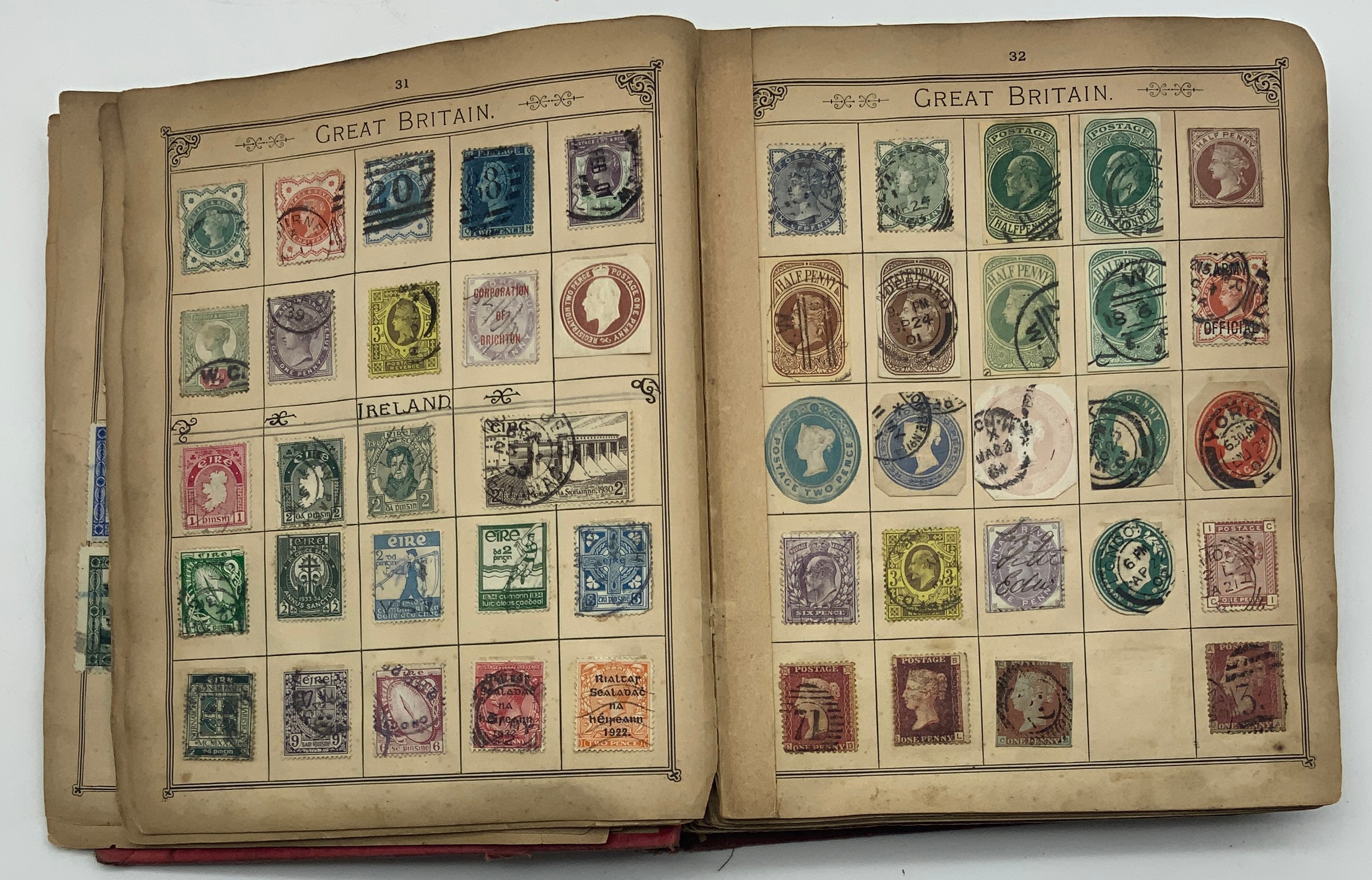 SELECTION OF VARIOUS STAMPS IN ALBUM, SOME LOOSE PAGES - Image 20 of 92