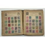SELECTION OF VARIOUS STAMPS IN ALBUM, SOME LOOSE PAGES