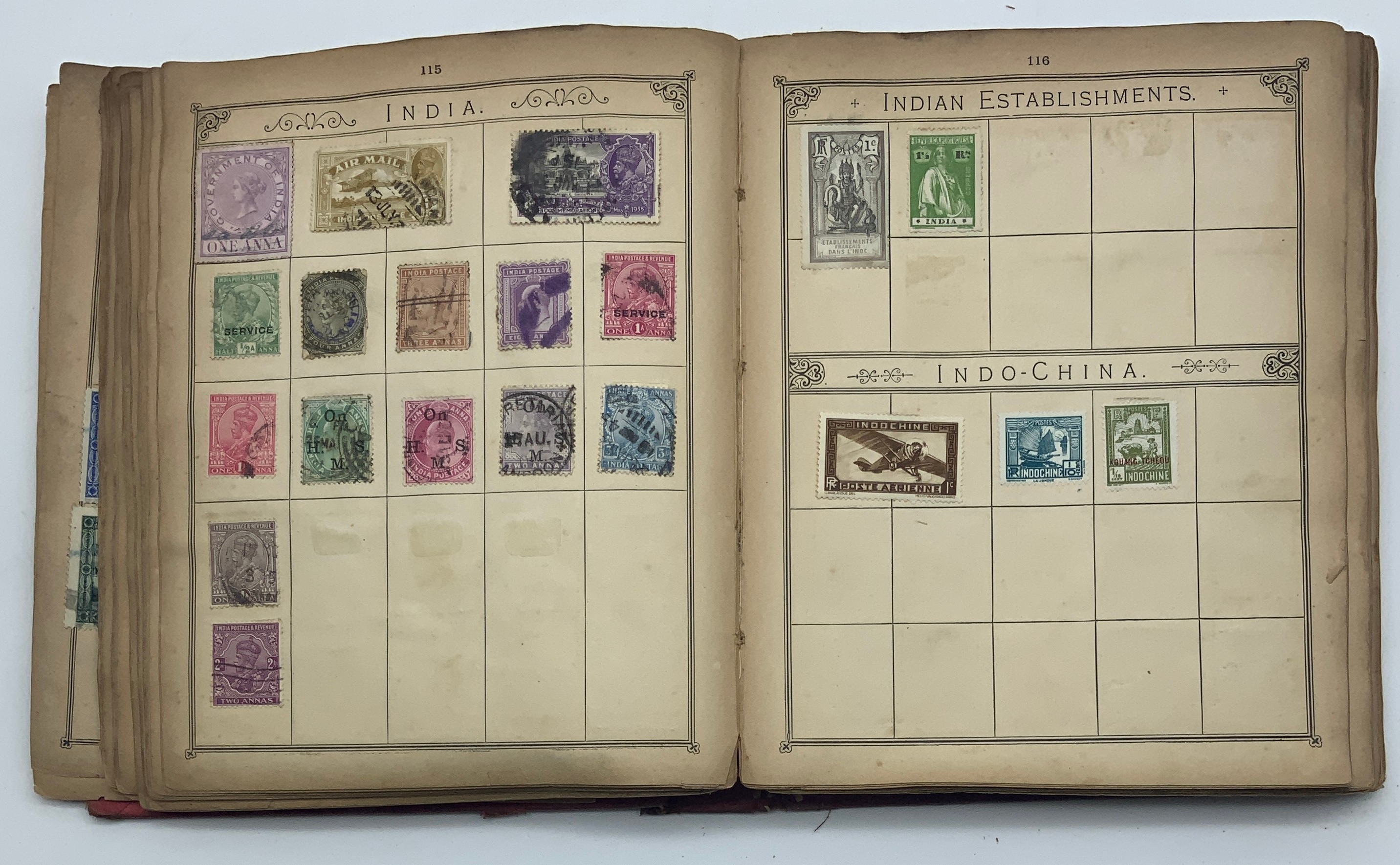 SELECTION OF VARIOUS STAMPS IN ALBUM, SOME LOOSE PAGES - Image 58 of 92
