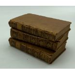 1705 HISTOIRE DU GOUVERNEMENT DE VENISE BY AMELOT DE LA HOUSSAIE IN 3 VOLUMES A/F