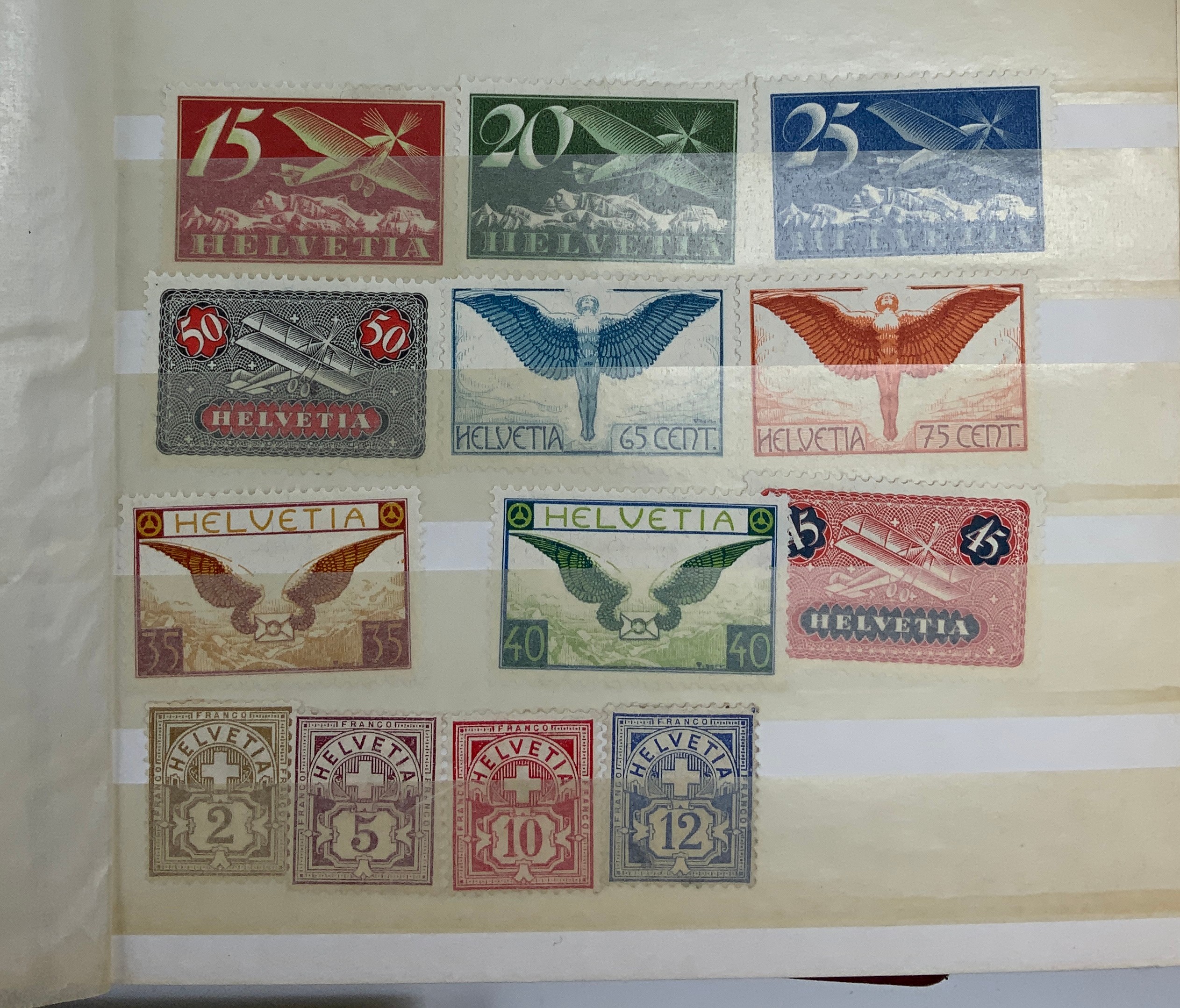 BOX OF VARIOUS STAMPS INCLUDING THREE PENNY BLACK, SOME OTHER HIGH-VALUE STAMPS - Image 7 of 47