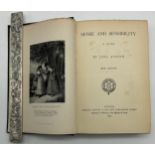 1879 SENSE AND SENSIBILITY BY JANE AUSTEN PUBLISHED BY RICHARD BENTLEY LONDON