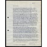 TYPED SIGNED LETTER BY URSULA LE GUIN DATED 1971