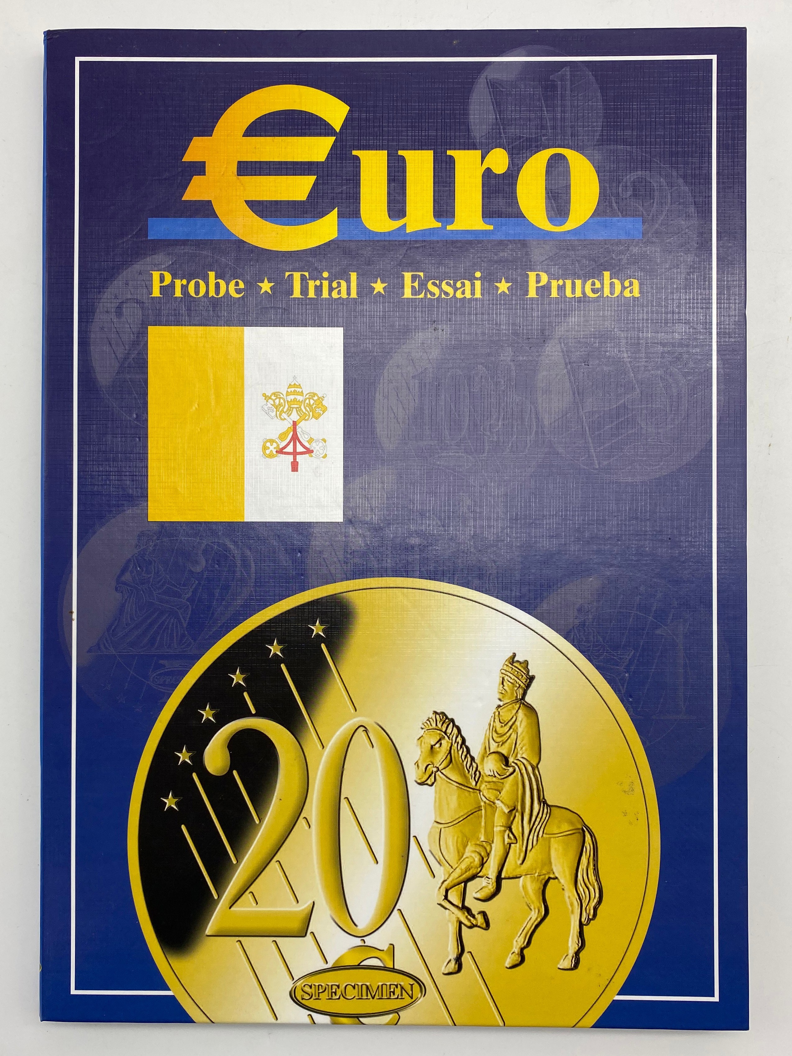 EURO TRIAL SPECIMEN COIN SET 2002 2007 - VATICAN - Image 5 of 5