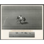 VINTAGE PRESS PHOTO "ANAGRAM" WINNING AT NOTTINGHAM 3rd APRIL 1962