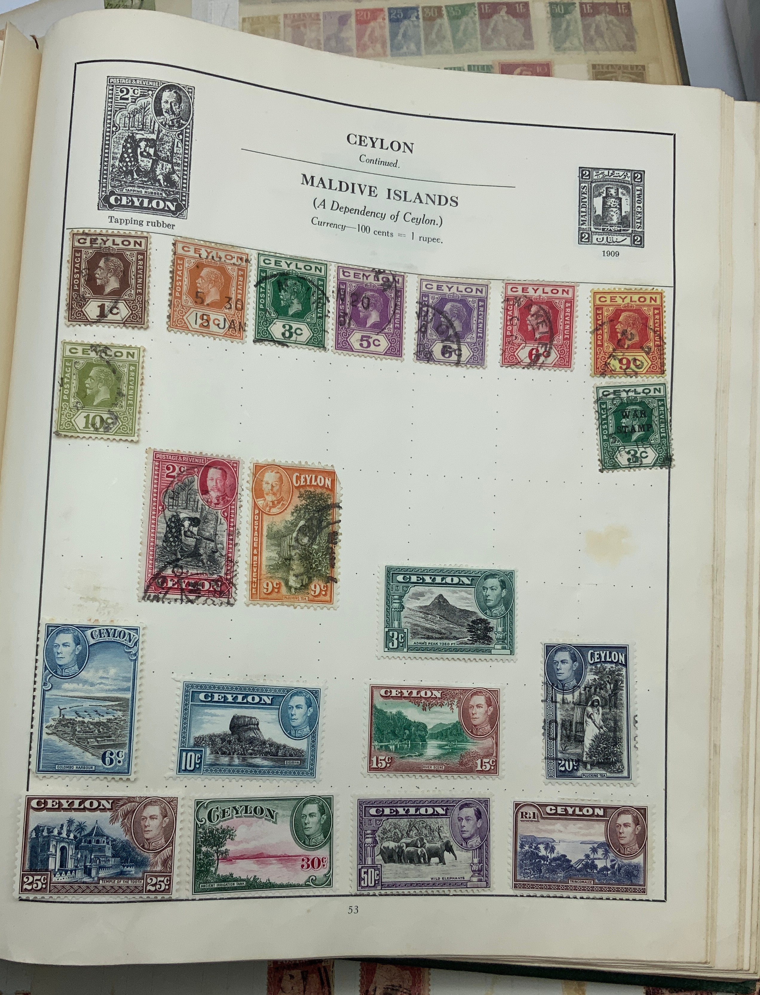 BOX OF VARIOUS STAMPS INCLUDING THREE PENNY BLACK, SOME OTHER HIGH-VALUE STAMPS - Image 21 of 47