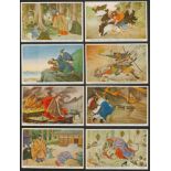 SET OF EIGHT VINTAGE JAPANESE POSTCARDS