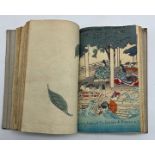 AN EXCEPTIONALLY BRIGHT AND UNMARKED COMPLETE SET OF 4 JAPANESE FAIRY TALES IN A VOLUME