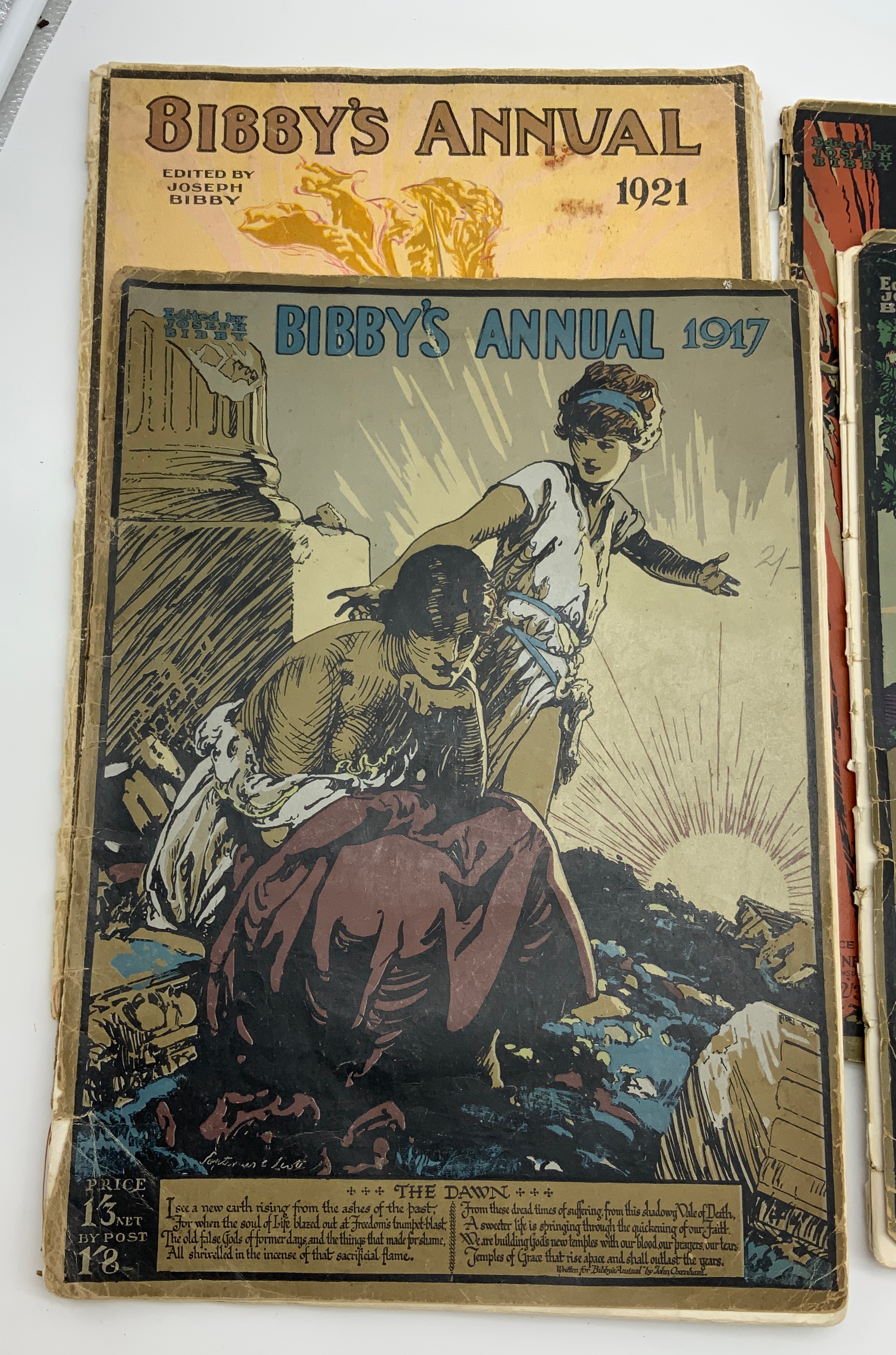 BIBBY'S ANNUALS 1921,1917,1918 A/F - Image 2 of 4