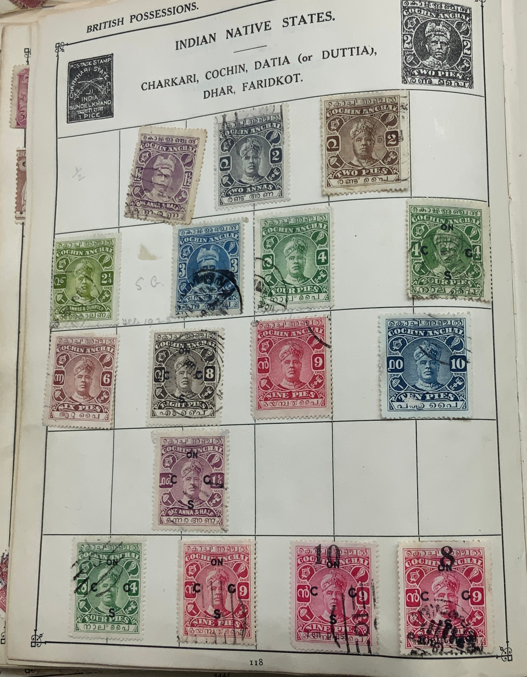 BOX OF VARIOUS STAMPS INCLUDING THREE PENNY BLACK, SOME OTHER HIGH-VALUE STAMPS - Image 36 of 47