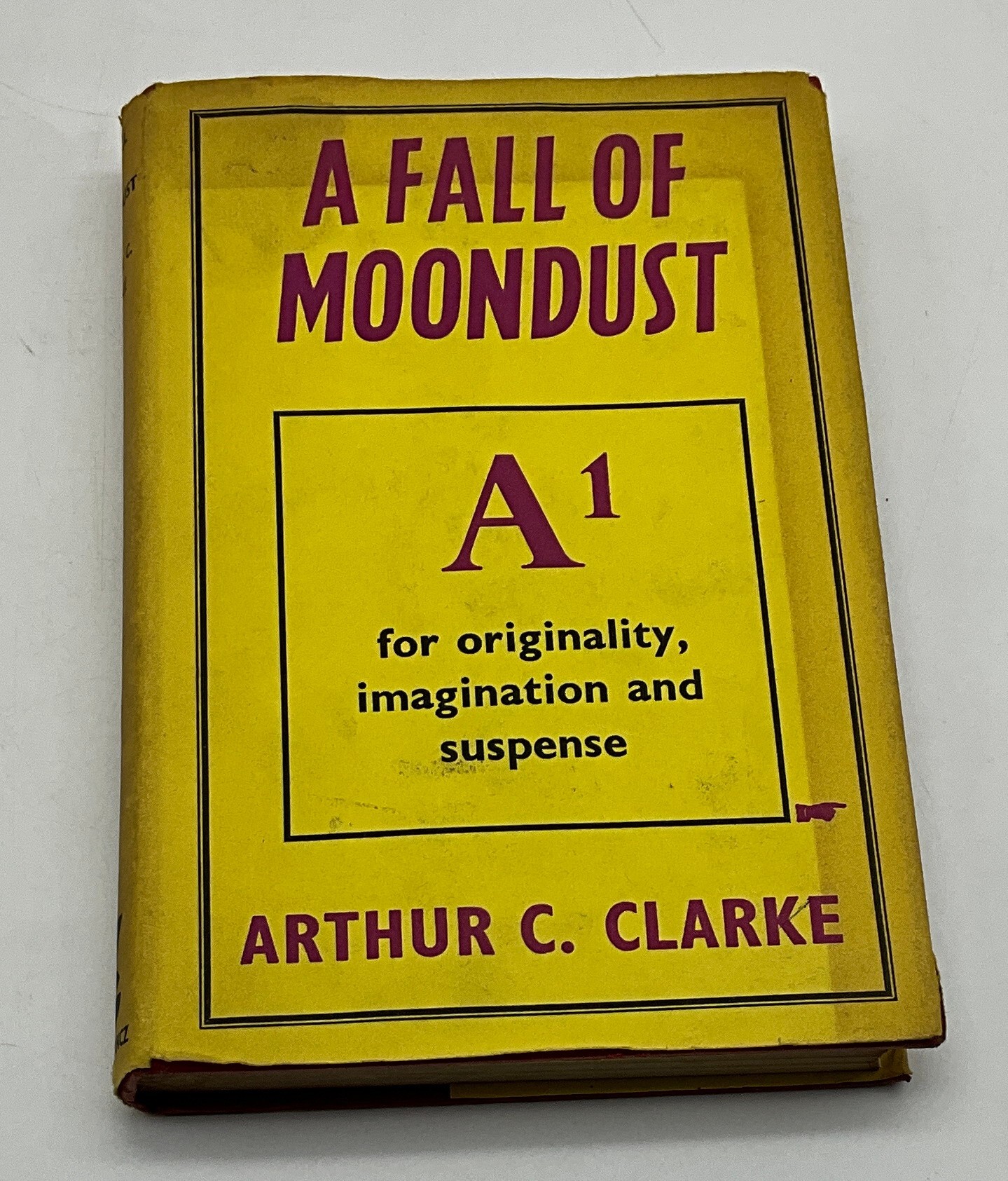 A FALL OF MOONDUST BY ARTHUR C CLARKE PUBLISHED BY GOLLANCZ 1961