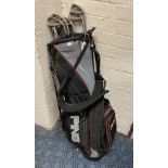 PING GOLF BAG, PING IRON SET & BALLS