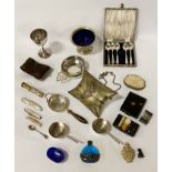 SILVER PLATE & INTERESTING ITEMS